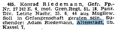 HNA 1951 06 28 Gesuch Riedemann