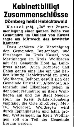 HNA 1971 12 09 Zusammenschluss