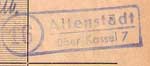 Posteinlieferungsbuch Stempel 7.2.1947