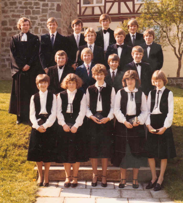 Konfirmanden 1981
